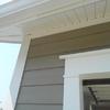 Soffit Materials and Color are Royal Hidden Vent White Vinyl